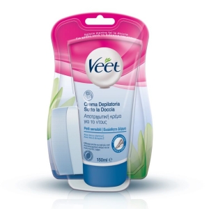 VEET Sotto la Doccia Crema Depilatoria per Pelli Sensibili - 150ml