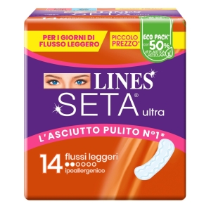 LINES Seta Ultra Assorbente Flusso Leggero - 14pz