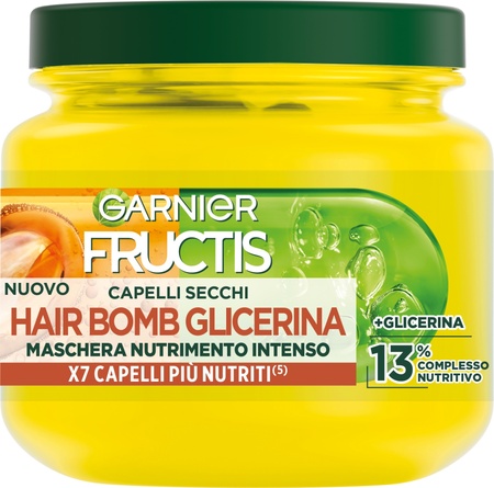 GARNIER Hair Bomb Fructis Maschera Capelli Secchi Nutrimento - 320ml