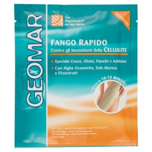 GEOMAR Fango Rapido Contro gli Inestetismi della Cellulite - Monodose 85gr