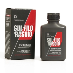 SUL FILO DEL RASOIO Controfuoco Balsamo Dopobarba con Estratti Vegetali Lenitivi - 100ml