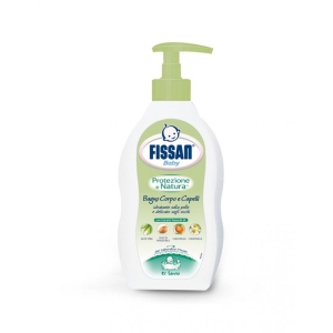 FISSAN Baby Bagno Corpo e Capelli Protezione e Natura