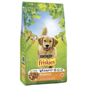 FRISKIES Balance Life Plus Nutrition 100%Completo con Pollo e Verdure - 4kg