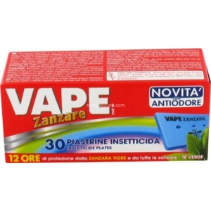 VAPE Piastrine Antiodore - 30pz