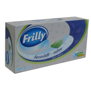 FRILLY Fazzoletti-Veline in Pura Cellulosa - 100pz
