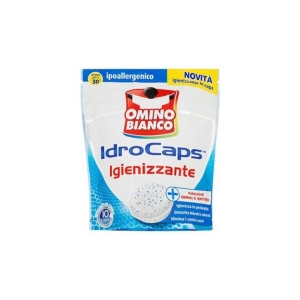 OMINO BIANCO Idrocaps Power Con Igienizzante - 14pz