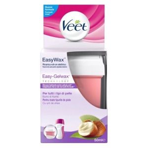 VEET Easy Wax Ricarica per Scaldacera Elettrico Roll-on Gambe e Braccia - 50ml