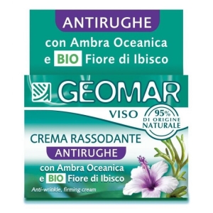 GEOMAR Viso Crema Rassodante Antirughe con Ambra Oceanica e Bio Fiore di Ibisco