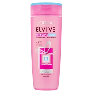 L'OREAL Elvive Nutri Gloss Crystal Shampoo Ultra-Illuminante Capelli Secchi Opachi e Senza Luce - 250ml