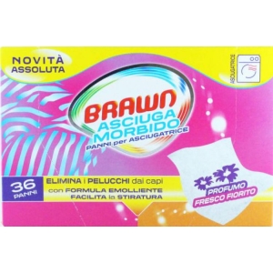 BROWN Asciuga Morbido Panni - 36pz