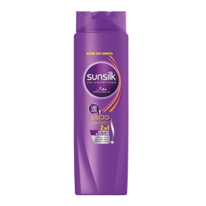 SUNSILK Co-Creations Liscio Perfetto 2in1 Shampoo e Balsamo per Capelli Lisci e- 200ml