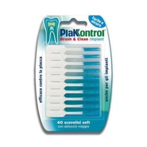 PLAKKONTROL Scovolini Brush & Clean Implant - 40pz