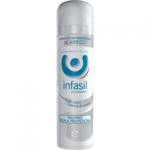 INFASIL Deodorante Spray Neutro Tripla Protezione 24h 150Ml