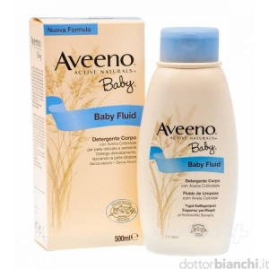 AVEENO Baby Detergente Corpo Baby Fluid con Avena Colloidale - 500ml