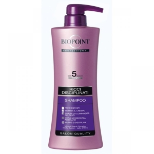 BIOPOINT Shampoo Ricci Disciplinati per Capelli Ricci Mossi e Crespi - 400ml