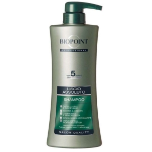 BIOPOINT Shampoo Liscio Assoluto con 5 Azioni Trico-cosmetiche - 400ml