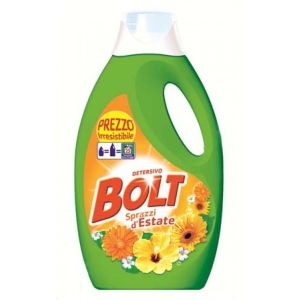 BOLT Detersivo Liquido Per Lavatrice Sprazzi d'Estate 25 lavaggi