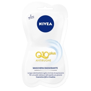NIVEA Visage Q10 Plus Antirughe Maschera Rassodante - 2x 7,5ml