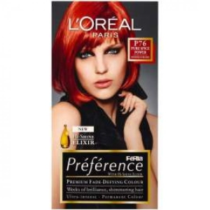 L'OREAL PREFERNCE Feria Rouge P76