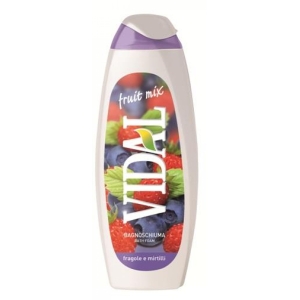 VIDAL Bagnoschiuma Fruit Mix Fragole e Mirtilli - 500ml