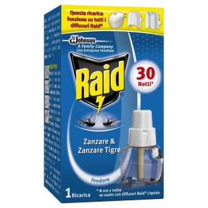 RAID Liquido Ricarica per Diffusore- 30 notti