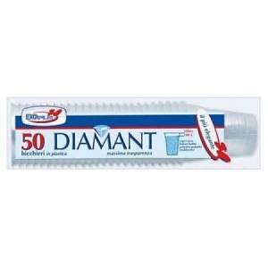 DOPLA Bicchiere Diamant 160 cc - 50 pezzi