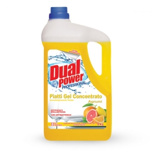 DUAL POWER Gel Piatti Agrumi - 5lt