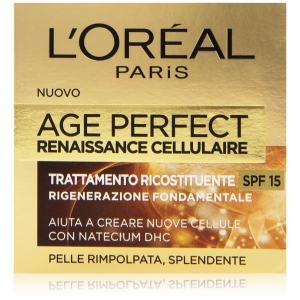 L'OREAL Age Perfect Renaissance Cellulaire Trattamento Ricostituente SPF15 Rigenerazione Fondamentale Giorno - 50ml