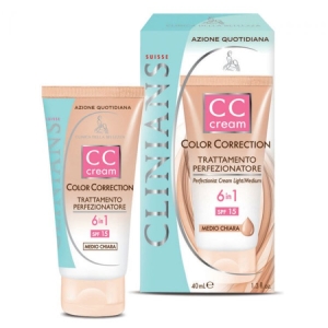 CLINIANS Azione Quotidiana Cream Color Correction Trattamento Perfezionatore 6in1 Medio Chiara - 40ml
