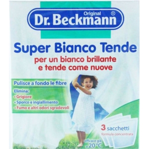 DR BECKMANN Super Bianco Tende Sacchetti - 3pz