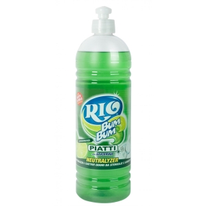 RIO AZZURRO Bum Bum Detersivo per i Piatti Lemonmenta - 800ml