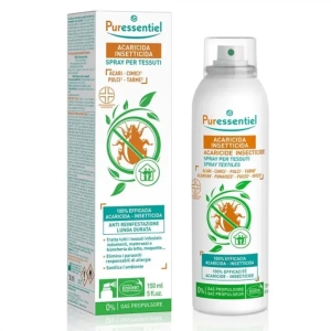 PURESSENTIEL Spray per Tessuti Acaricida e Insetticida - 150ml